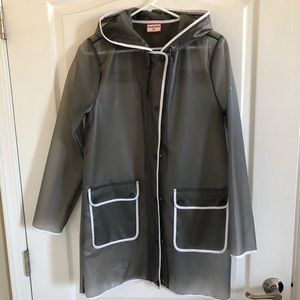 Hunter by Target full length raincoat opaque